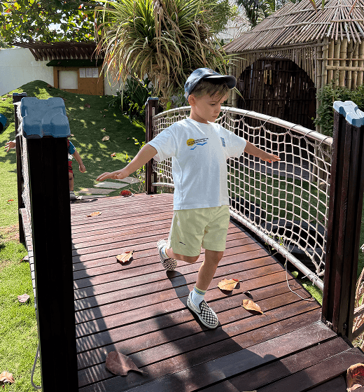 Children discovering the Wonder Garden at Forest Oasis Nursery